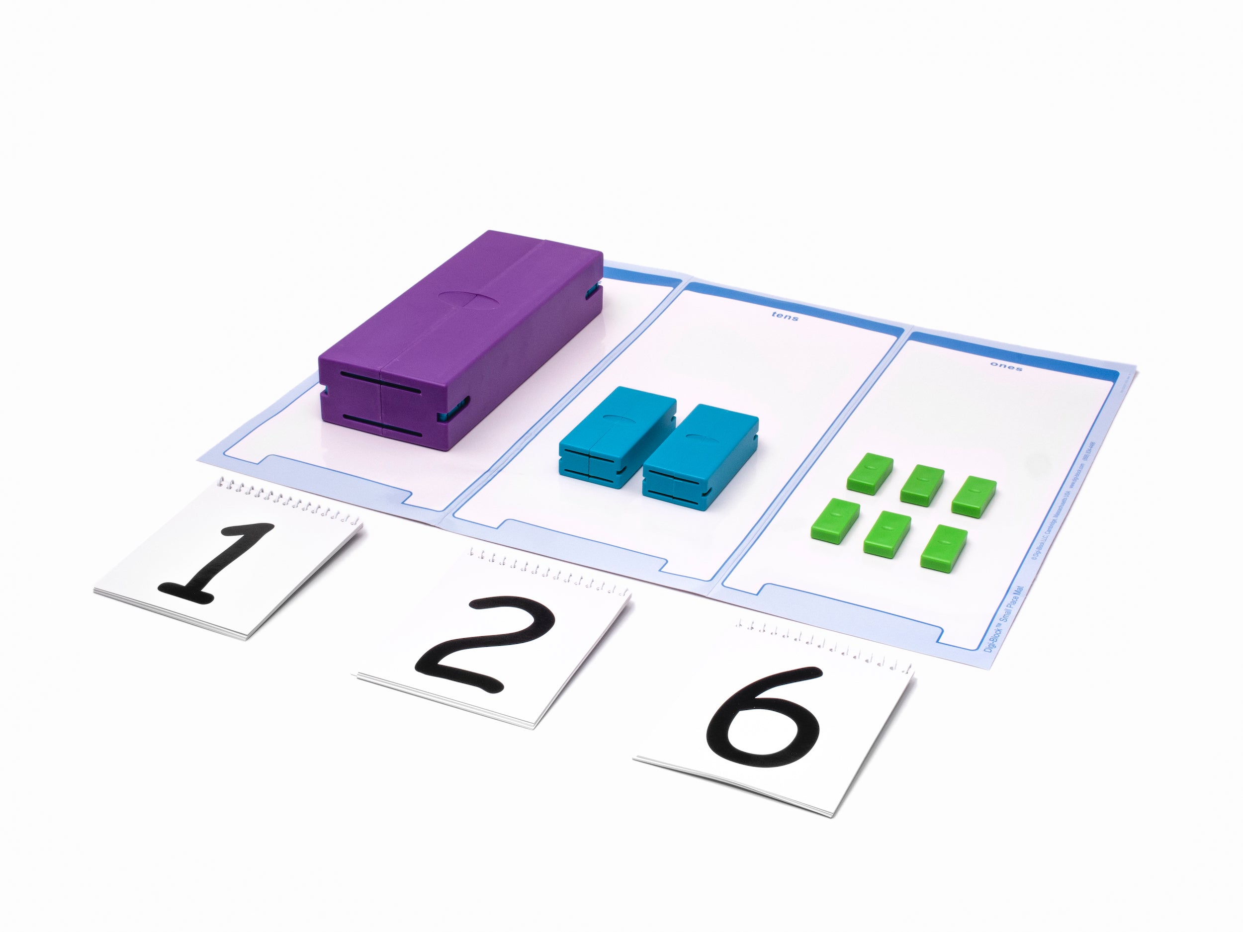 3-Place Place Value Mat (with digit cards)
